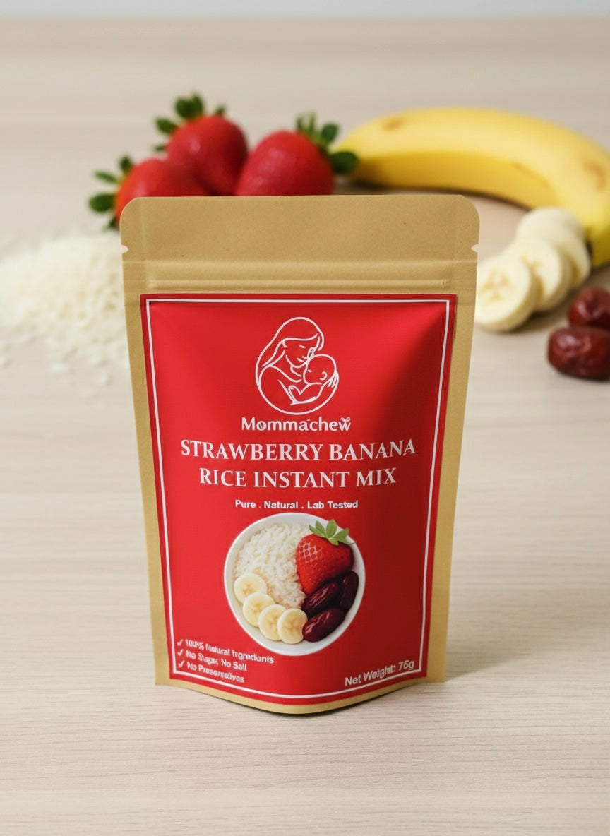 Strawberry Banana Rice Instant Mix