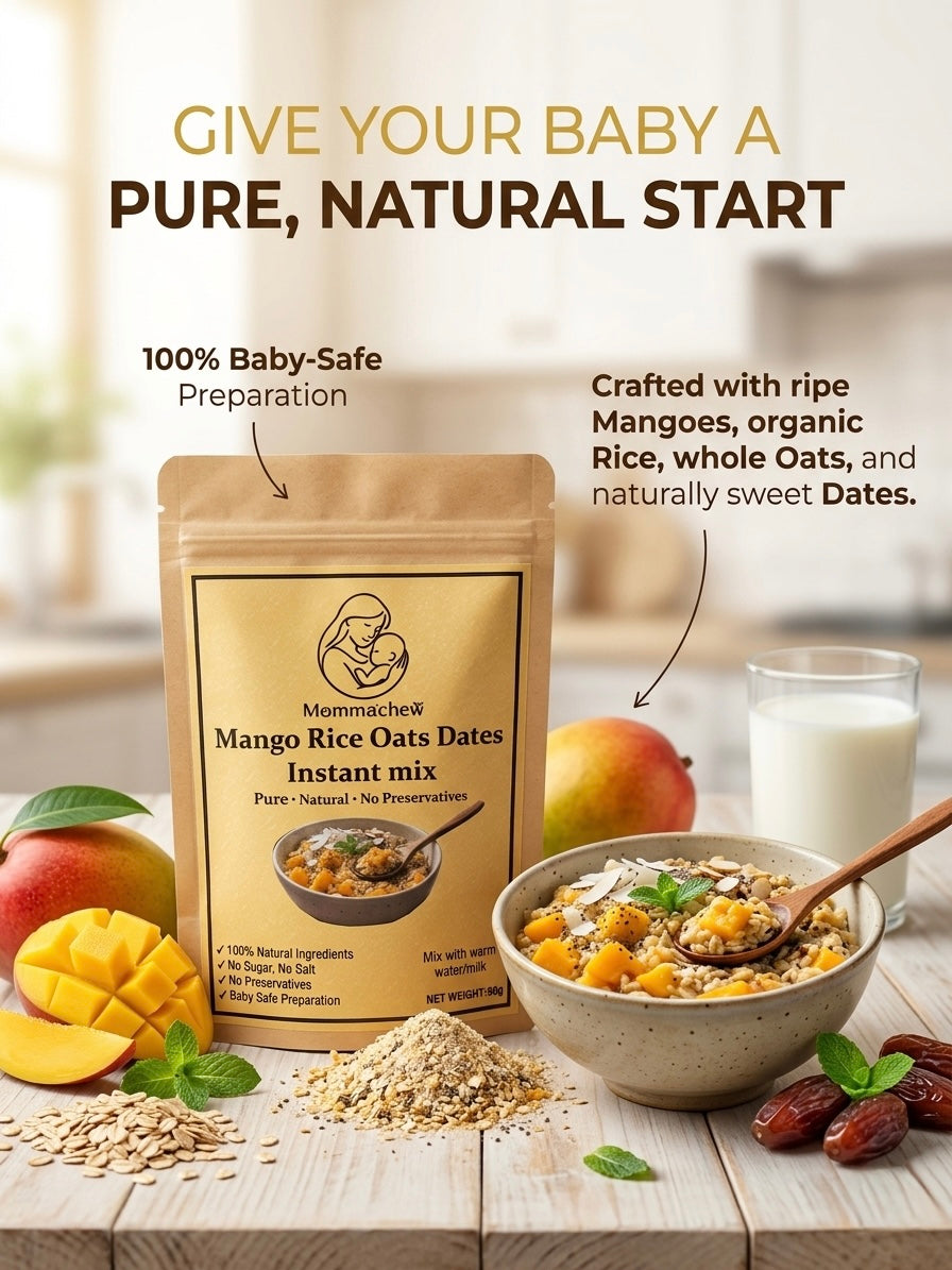 Mango Rice Oats Dates Mix Powder