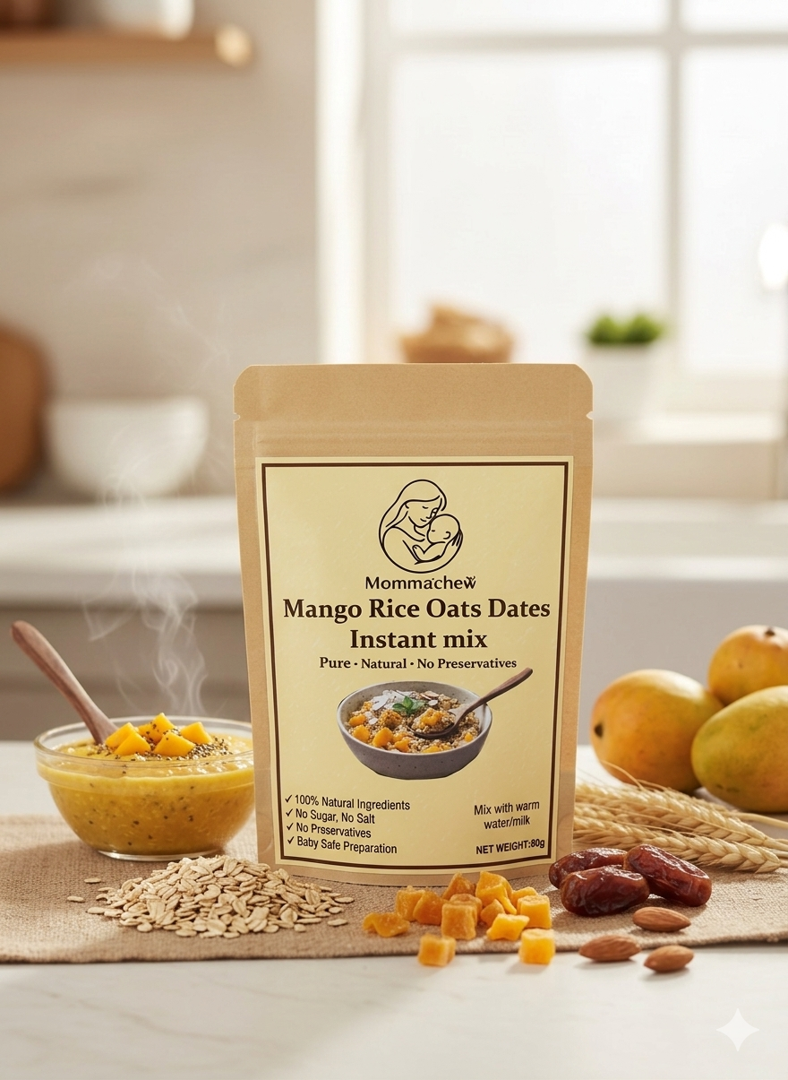 Mango Rice Oats Dates Mix Powder